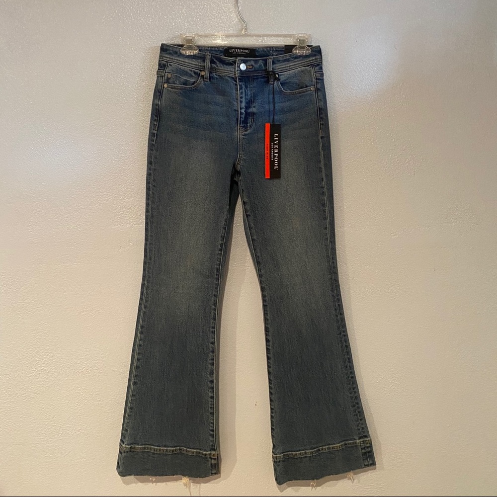 SOLD NWT Liverpool High Rise Bootcut Flare Jeans
